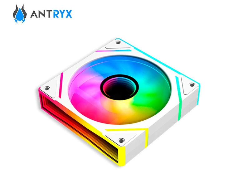 KIR ARGB ANTRYX IF-120 INFINITY FAN WHITE, 120MM X 3, C/CONTROLADOR - 5