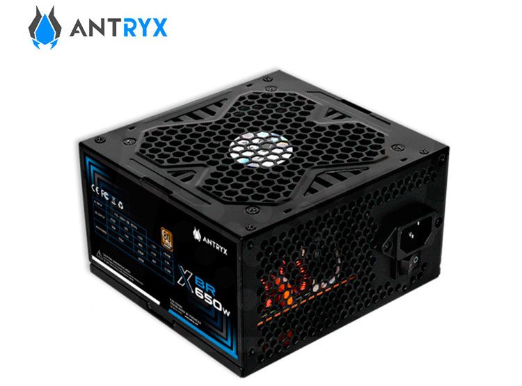 FUENTE DE PODER ANTRYX XBR-650, 80 PLUS BRONZE, 650W - 3