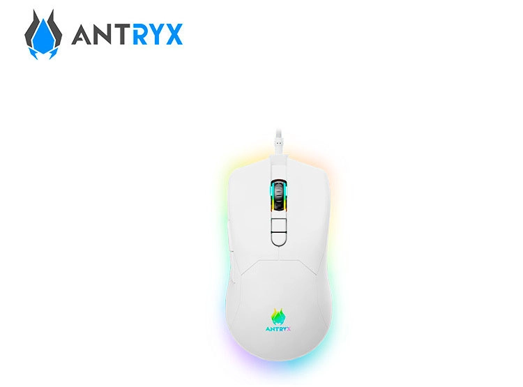 KIT GAMING ANTRYX GC-3100 WHITE, TECLADO SWITCH BLUE Y MOUSE - 5
