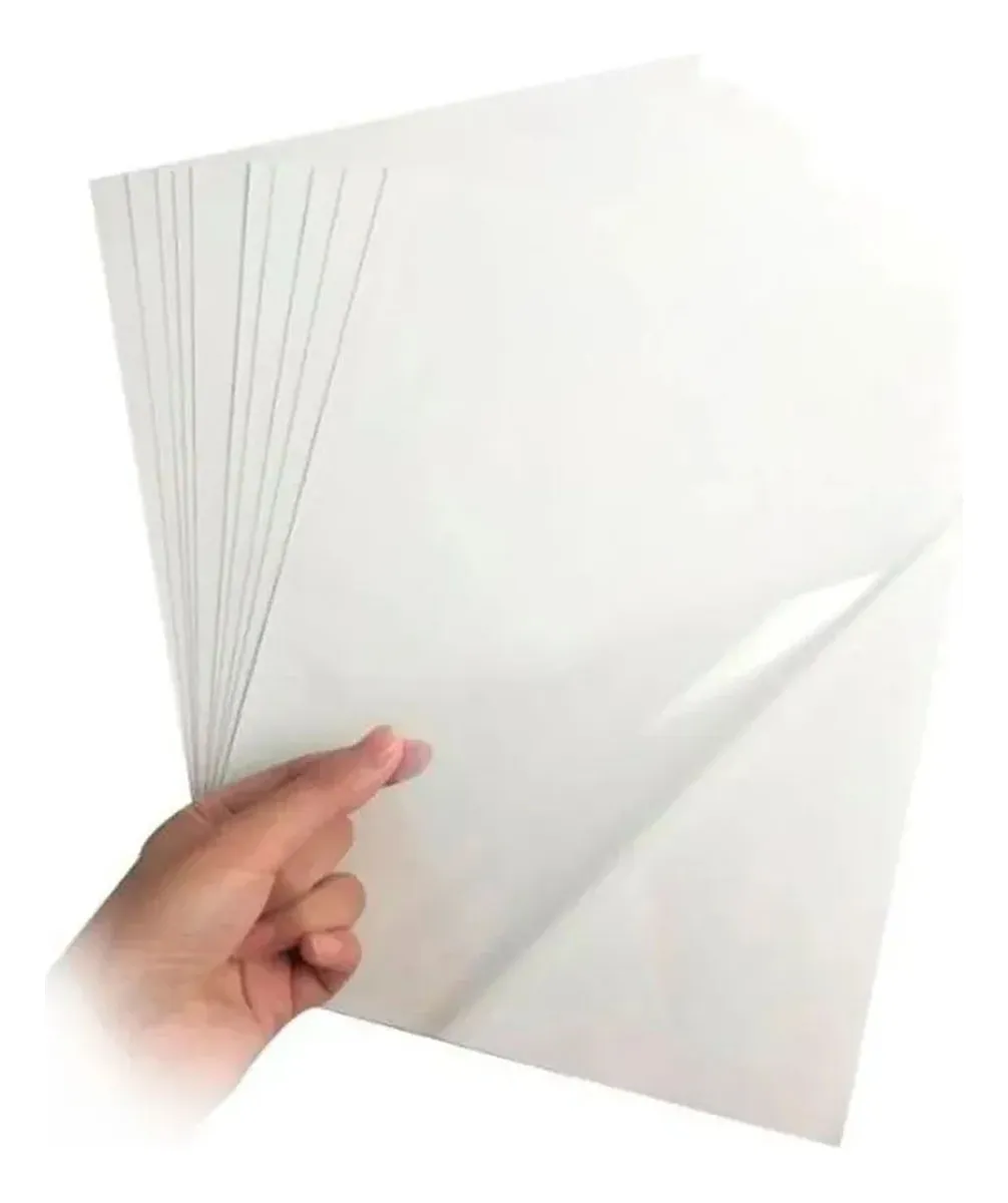 PAPEL FOTOGRÁFICO VINIL TRANSPARENTE A4 20 HOJAS BRILLANTE TRASPARENTE - 2