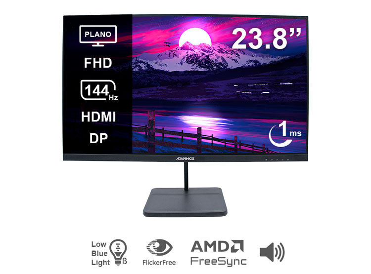 MONITOR PLANO ADVANCE ADV-2454S 23.8' - 1