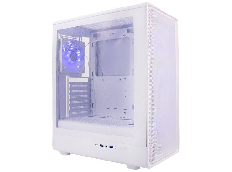 CASE SIN FUENTE GAMER TEROS TE-1329G, ITX, M-ATX, ATX, 3.5' Y 2.5', BLANCO - 3
