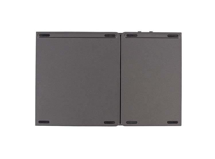 TECLADO INALÁMBRICO PLEGABLE TEROS TE-4075S, BT 3.0, GRIS - 3
