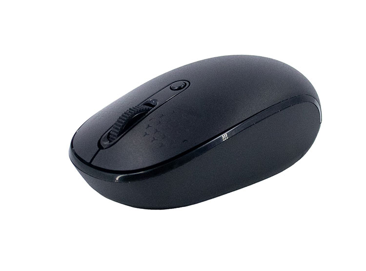 MOUSE INALÁMBRICO TEROS TE-1237S, BT 5.0, 2.4GHZ, USB, COLOR NEGRO - 1