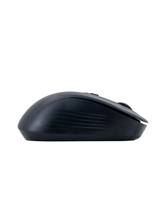MOUSE INALÁMBRICO TEROS TE-1231S, 2.4GHZ, BT 5.0, 4 BOTONES, USB, NEGRO - 2