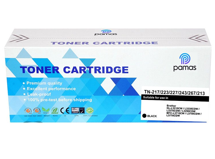 TONER PAMAS COMPATIBLE BROTHER TN-217 BLACK - 1