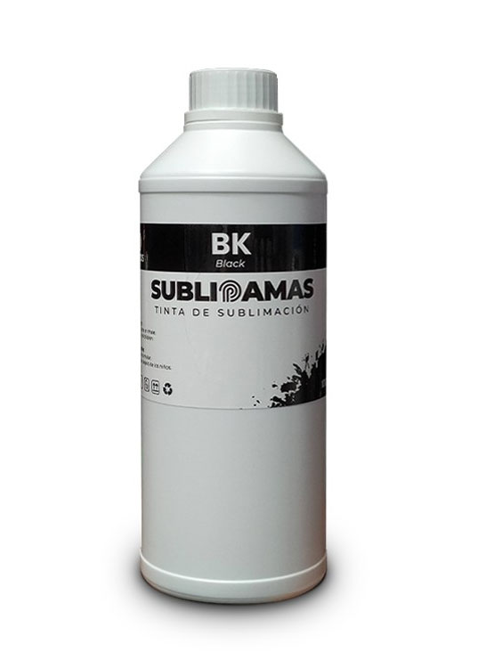 TINTA DE SUBLIMACIÓN PAMAS 1 LITRO – BLACK - 1