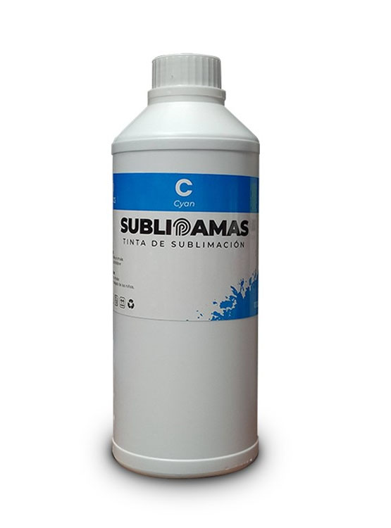 TINTA DE SUBLIMACIÓN PAMAS 1 LITRO – CYAN - 1