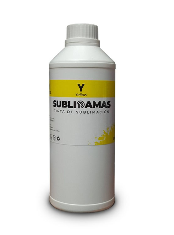 TINTA DE SUBLIMACIÓN PAMAS 1 LITRO – YELLOW - 1