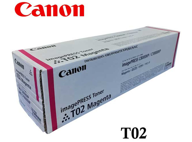 TONER CANON T02 MAGENTA - 1