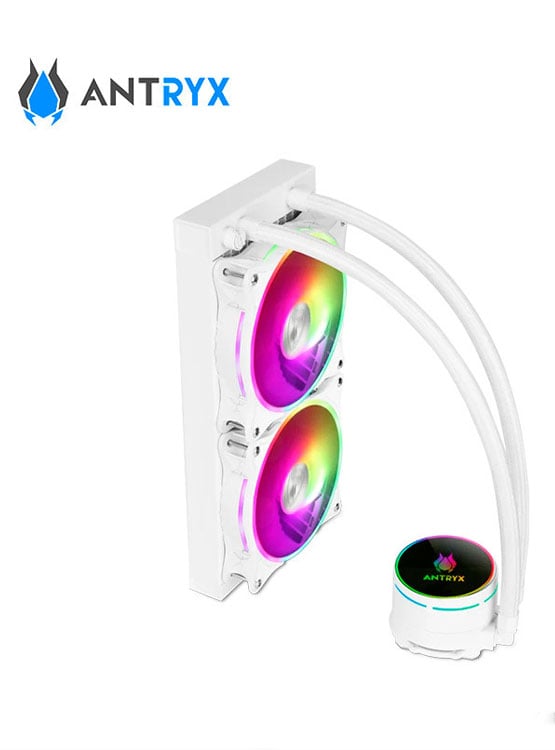 REFRIGERACION LIQUIDA ANTRYX TRITON EVO 240 WHITE ARGB - 3