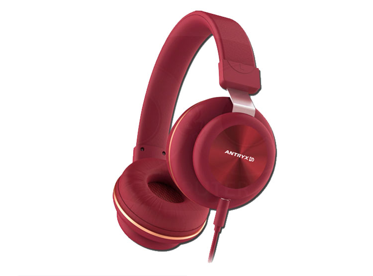 AUDIFONO C/MICROFONO ANTRYX DS H650 RED, 2.1 (ADSH650R) - 3