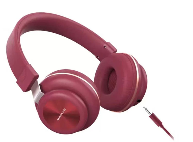 AUDIFONO C/MICROFONO ANTRYX DS H650 RED, 2.1 (ADSH650R) - 4