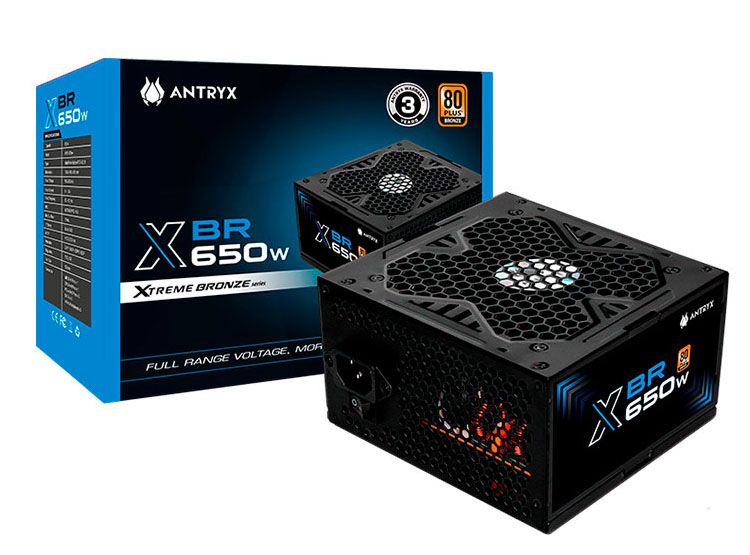 FUENTE DE PODER ANTRYX XBR-650 80 PLUS BRONZE - 1