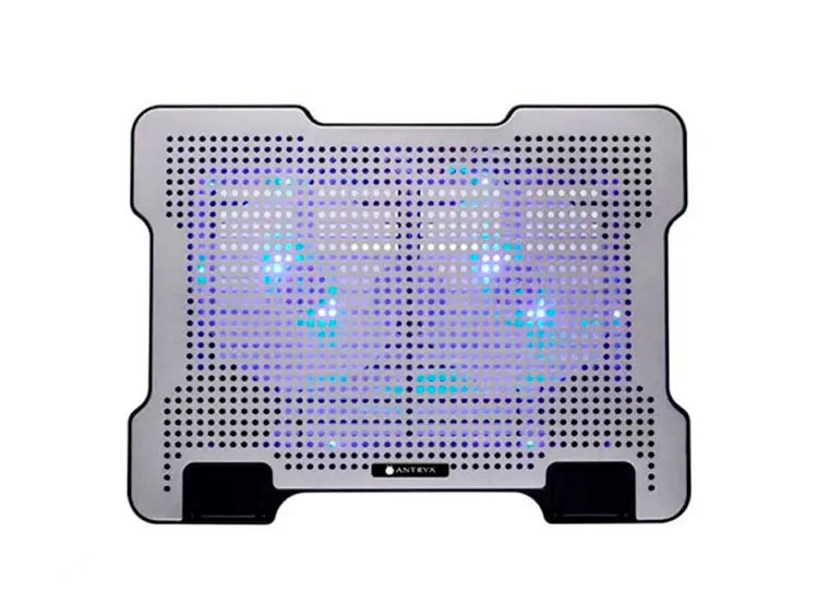 COOLER PARA LAPTOP ANTRYX XTREME AIR N300 USB2.0 SILVER - 2