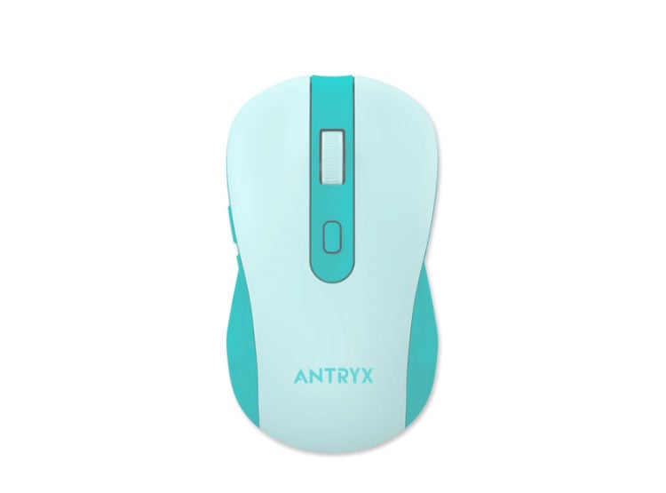 TECLADO Y MOUSE ANTRYX WS-970 WIRELESS GREEN HOLDER SLOT (ASC-WS970GN) - 4