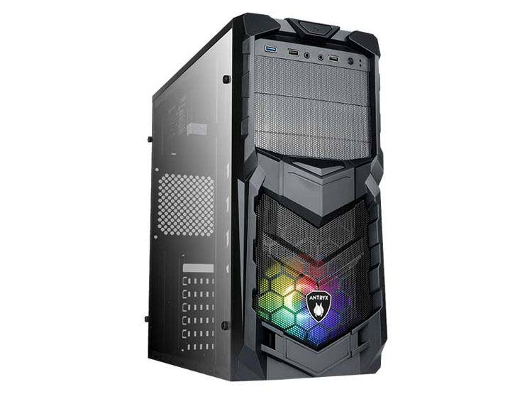 CASE ANTRYX ELEGANT 350W 670 C/VENTANA, USB3.0 AC-E670P-350CP - 2