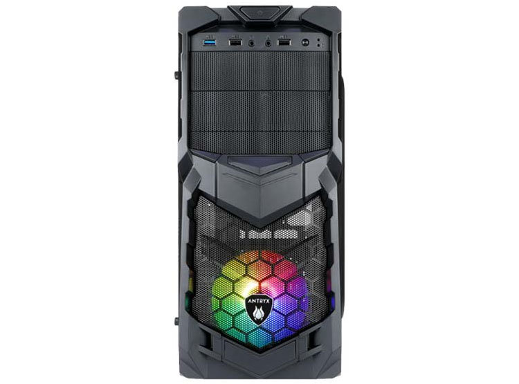 CASE ANTRYX ELEGANT 350W 670 C/VENTANA, USB3.0 AC-E670P-350CP - 3