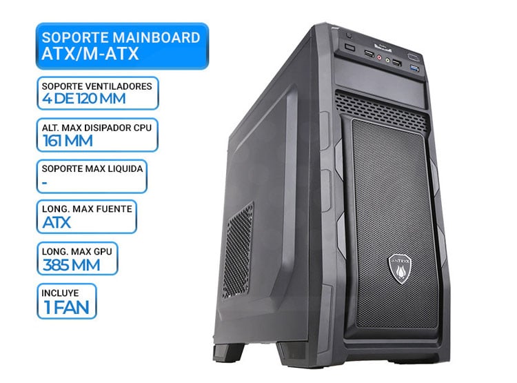 CASE ANTRYX XTREME E250 PLUS C/B450W - 1