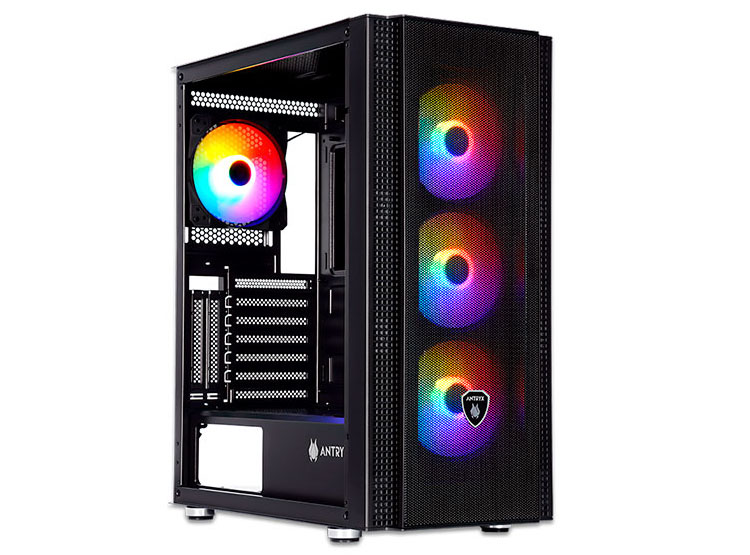 CASE ANTRYX RX-265 FRGB FAN X4 VIDRIO TEMPLADO (AC-RX265KFR-500CP) - 4