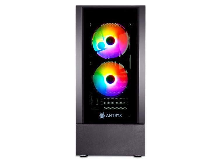 CASE ANTRYX RX-240 B500W FRGB FAN X3 VIDRIO TEMPLADO AC-RX240KFR-500CP - 2