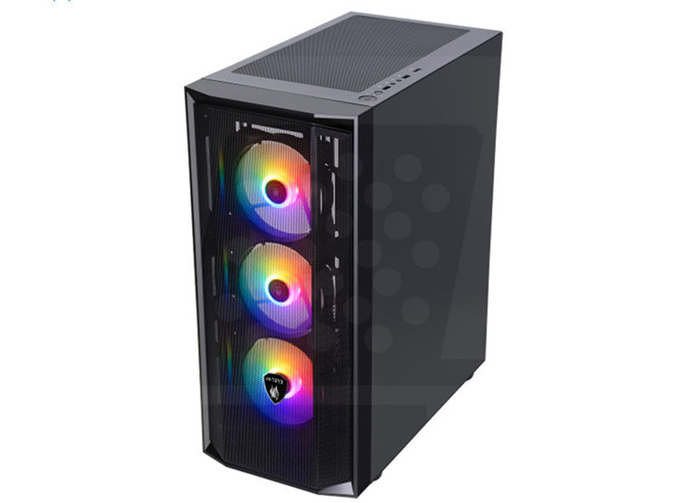 CASE ANTRYX RX-270 BLACK, FIXED RGB, FAN X4, V/TEMPLADO - 5