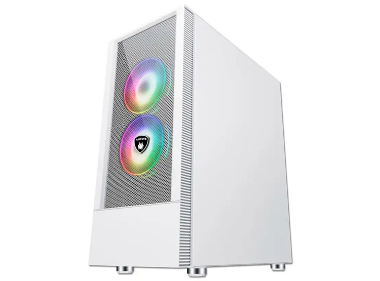 CASE ANTRYX RX-460 MESH WHITE S/FUENTE (AC-RX460MW) - 1