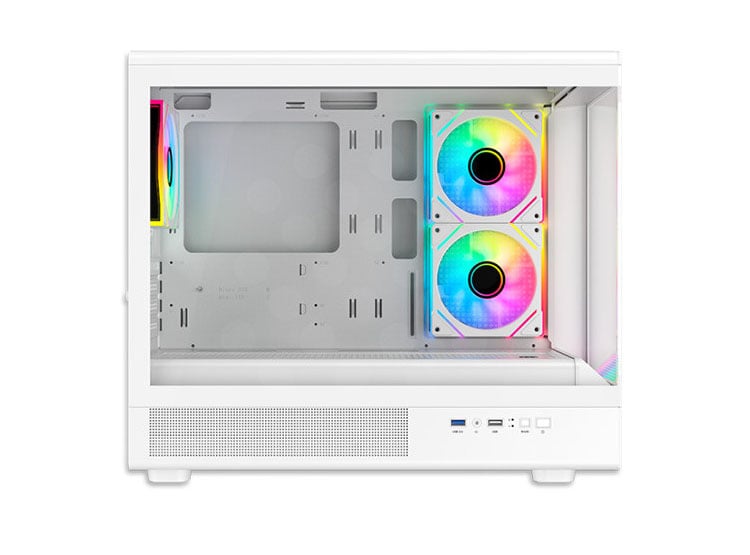 CASE ANTRYX FX 630M WHITE, FAN X3 ARGB, V/TEMPLADO - 3