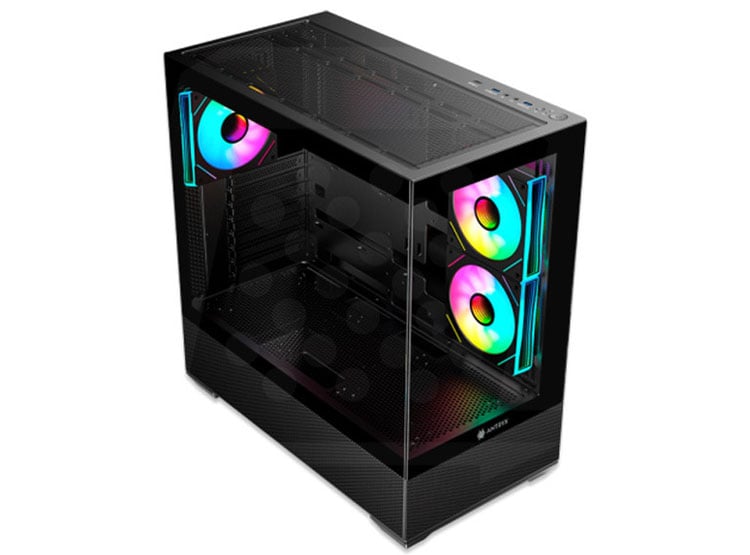 CASE ANTRYX FX 740 BLACK, 3 COOLER ARGB, USB TIPO C, V/TEMPLADO - 3