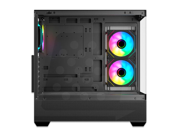 CASE ANTRYX FX 740 BLACK, 3 COOLER ARGB, USB TIPO C, V/TEMPLADO - 4