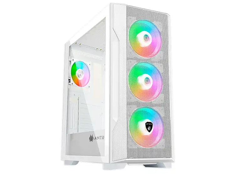 CASE ANTRYX FX 710 WHITE GAMING S/FUENTE (AC-FX710W) - 1