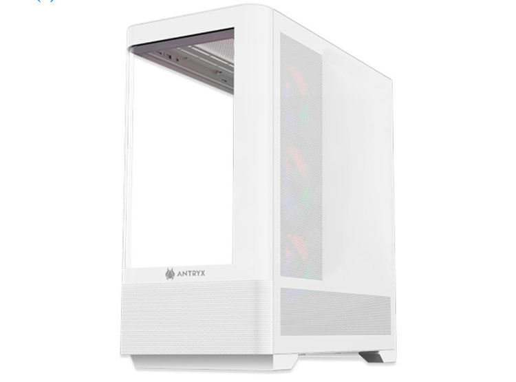 CASE ANTRYX FX 830 WHITE, FAN X4 ARGB, USB TIPO-C - 3