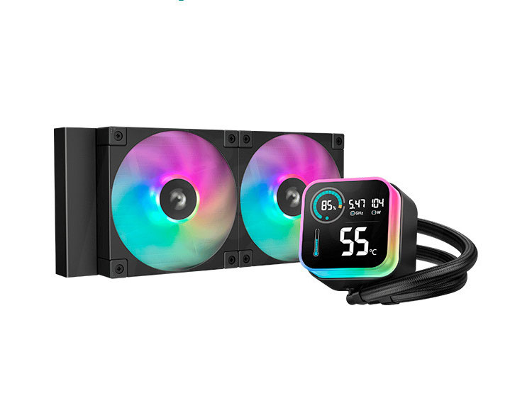 REFRIGERACION LIQUIDA DEEPCOOL LQ240, PANTALLA, ARGB - 2