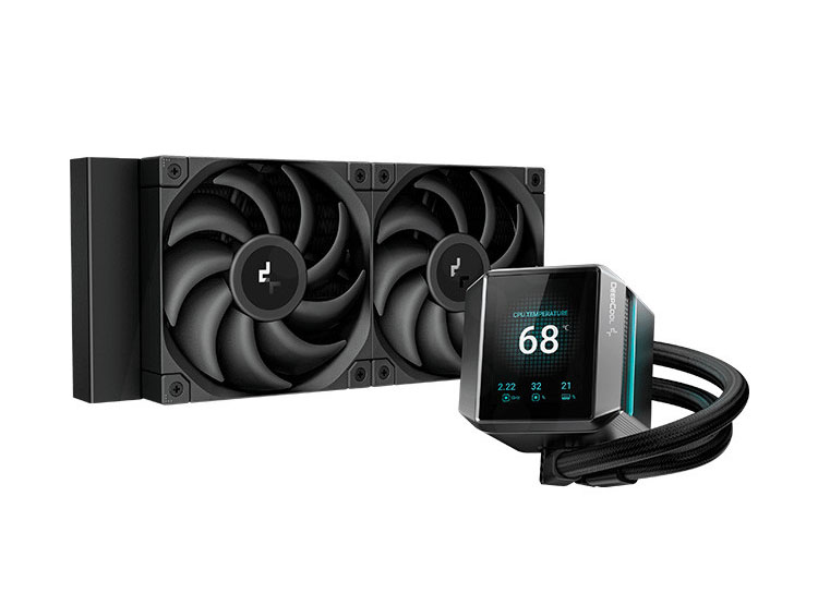 REFRIGERACION LIQUIDA DEEPCOOL MYSTIQUE 240, PANTALLA - 2