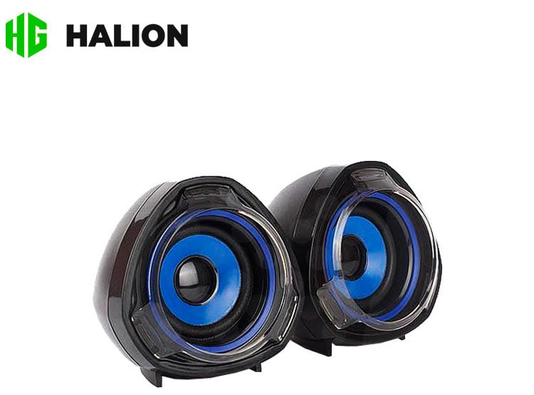 PARLANTE 2.0 USB HALION HA-S228 AZUL - 2