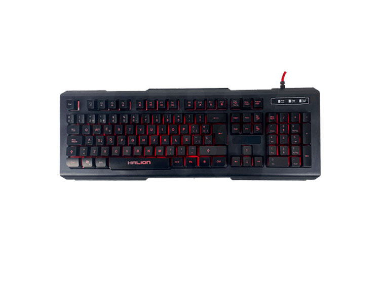 KIT TECLADO Y MOUSE GAMER MIRAGE HA-810C RETROILUMINADO - 3