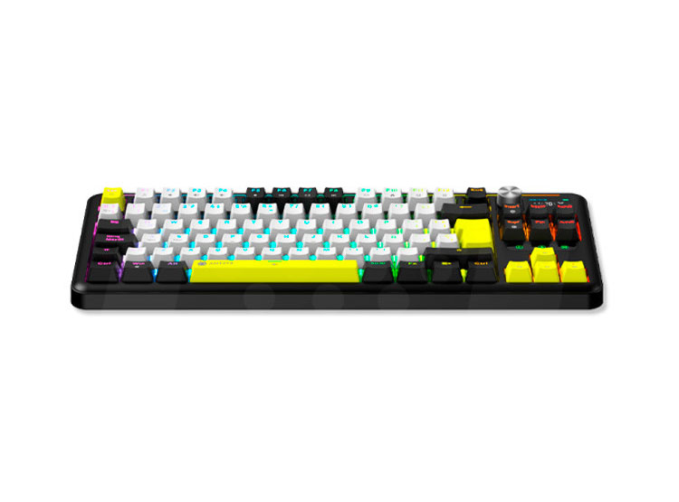 TECLADO MECANICO INALAMBRICO/BT ANTRYX TK950 PRO BLACK, SWITCH RED GATERON - 2