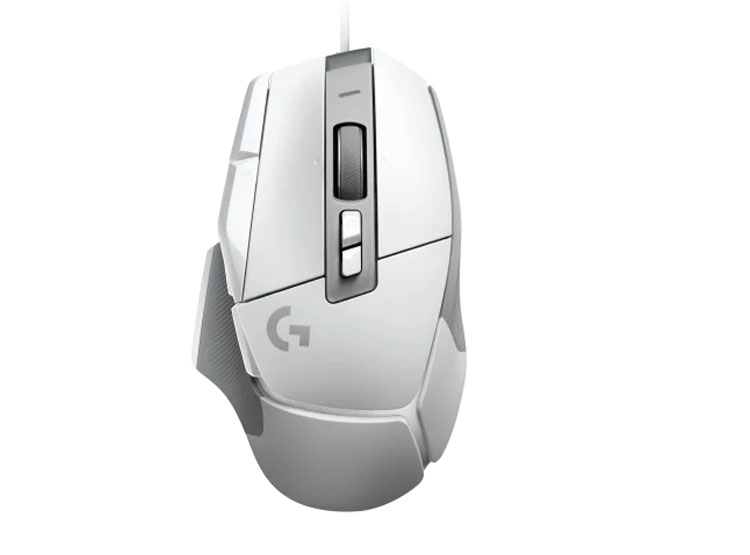 MOUSE LOGITECH G502 X HERO USB 25K DPI LIGHTFORCE WHITE (910-006145) - 1