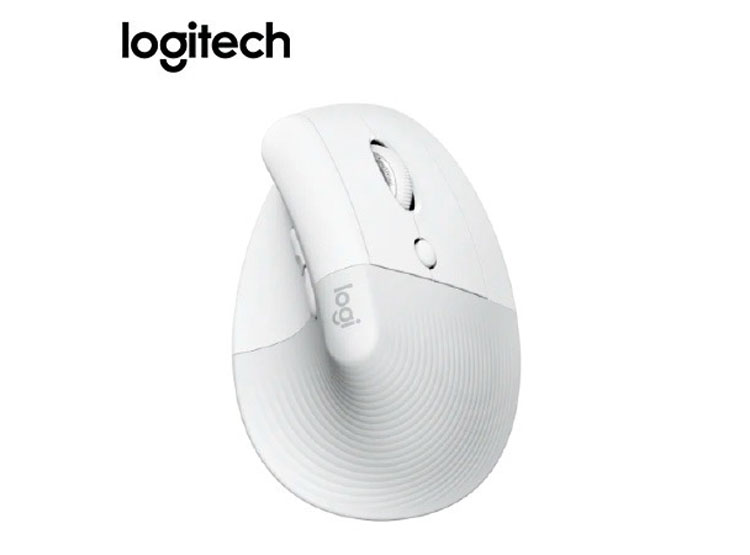 MOUSE LOGITECH LIFT VERTICAL ERGONOMIC WIRELESS/BT WHITE (910-006469) - 1