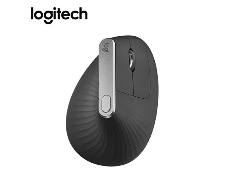 MOUSE LOGITECH MX VERTICAL ADVANCED ERGONOMIC WIRELESS/BLUETOOTH USB-C BLACK (910-005449) - 1