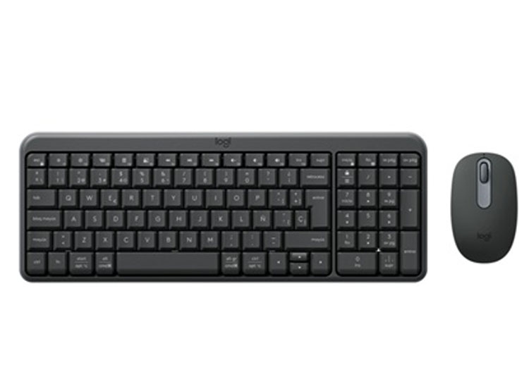 TECLADO LOGITECH + MOUSE MK250 BLUETOOTH SP BLACK (920-013513) - 2
