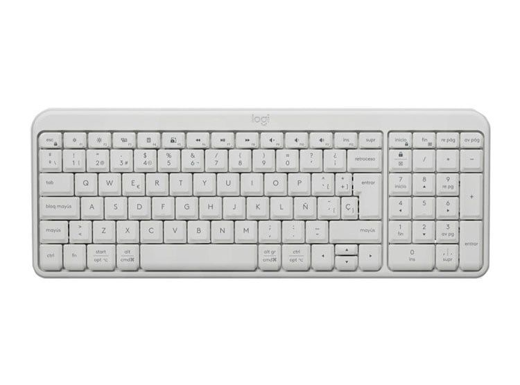 TECLADO LOGITECH K250 BLUETOOTH WHITE SP (920-013446) - 2