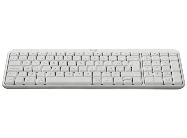 TECLADO LOGITECH K250 BLUETOOTH WHITE SP (920-013446) - 3