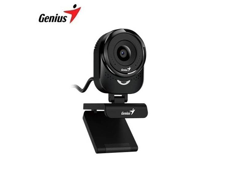 CAMARA GENIUS FACECAM 1000X Q HD 720P ROTACIÓN DE 360° USB BLACK - 1