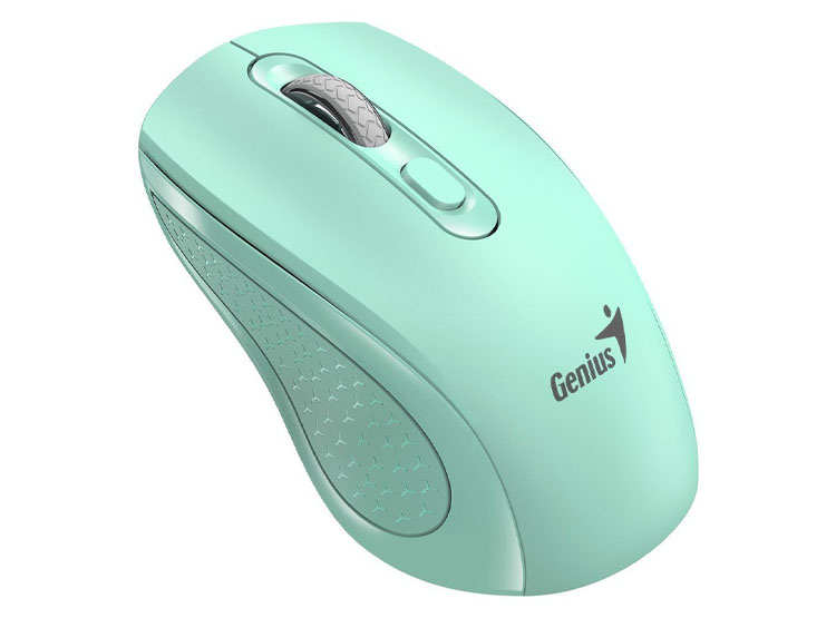 MOUSE GENIUS NX-8025S AI COPILOT WIRELESS 4-BOT SILENT ERGONOMICO AQUAMARINE - 3