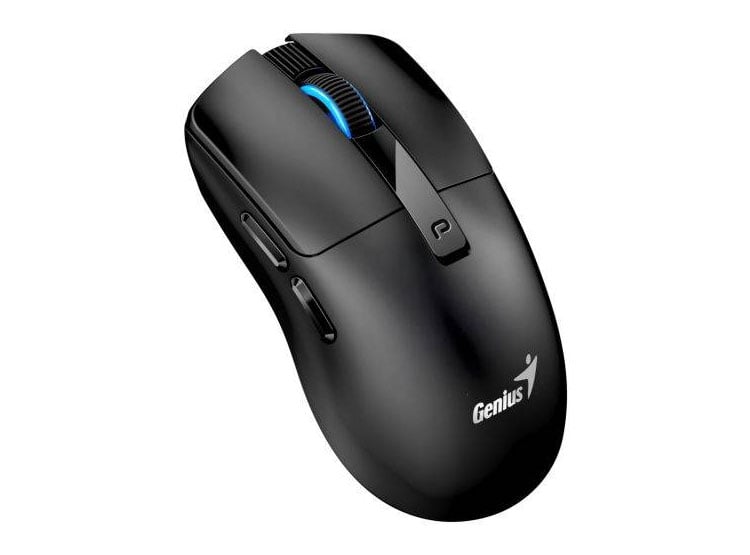 MOUSE GENIUS NX-8280S AI COPILOT DUAL BT/WIRELESS 6-BOT SILENT RECHARGEABLE BLACK - 2
