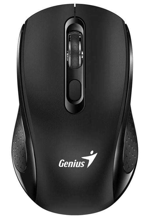 MOUSE GENIUS NX-8025S AI COPILOT WIRELESS 4-BOT SILENT ERGONOMICO BLACK - 1