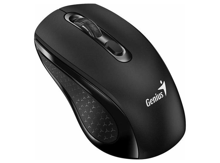 MOUSE GENIUS NX-8025S AI COPILOT WIRELESS 4-BOT SILENT ERGONOMICO BLACK - 2