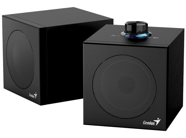 PARLANTE GENIUS SP-HF300U 4W USB-A/USB-C POWER BLACK - 1