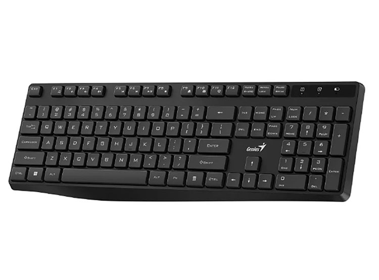TECLADO GENIUS WIRELESS KB-7200 AI COPILOT SILENT MULTIMEDIA USB SP BLACK - 2